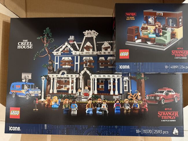 LEGO Stranger Things - The Creel House 11370 + GWP WSQK Radio Station 40891, Lego 11370, Ilia Santov, Diverses, Sofia