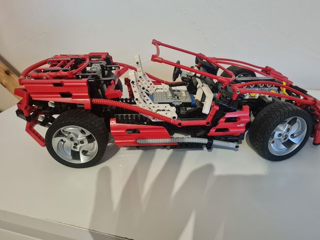 Lego super car, Lego 8448, Johannes Weber , Technic, Badem, Abbildung 2