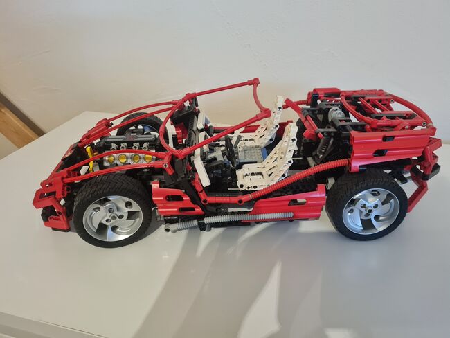 Lego super car, Lego 8448, Johannes Weber , Technic, Badem, Abbildung 3