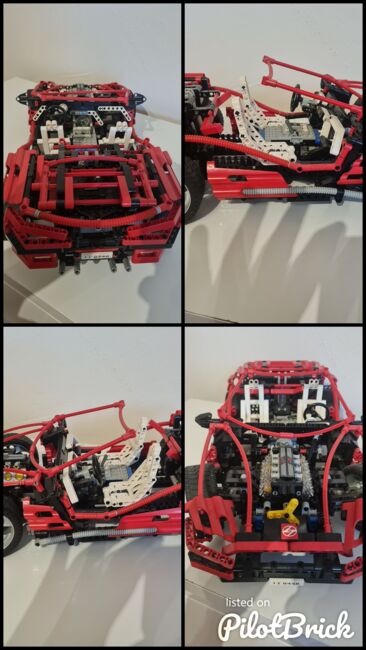 Lego super car, Lego 8448, Johannes Weber , Technic, Badem, Abbildung 6