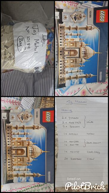 Lego Taj Mahal 10189, Lego 10189, Hannah, Creator, south ockendon, Image 6