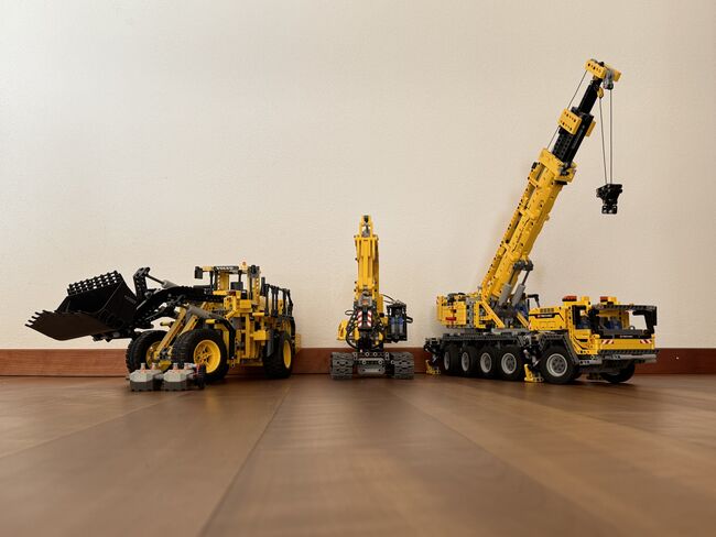 Lego Technic 3 Baustellenfahrzeuge: 42009, 42006, 42030, Lego 42009, 42006, 42030, Maximilian Scheiber, Technic, Wil