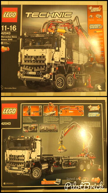 Lego Technic 42043 Mercedes-Benz Arocs - neu / OVP - Sammlerstück, Lego 42043, K., Technic, Bruchsal, Image 3