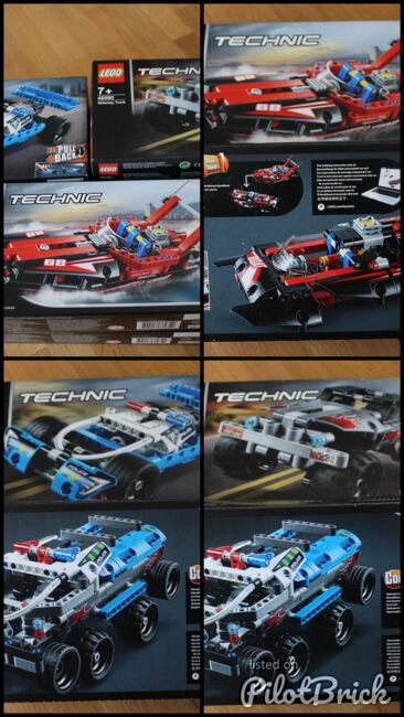 Lego Technic 42091 + 42090 + 42089, Lego, Zander, Technic, Benglen, Abbildung 5