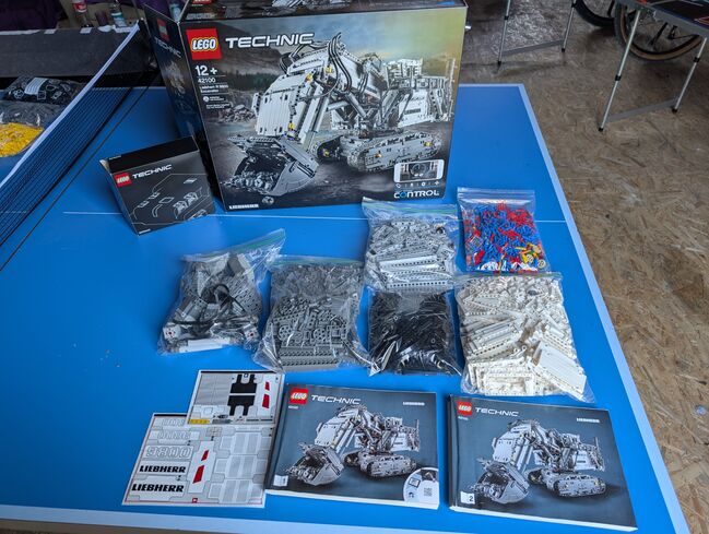 LEGO Technik 42100 Liebherr R9800 - vollständig, Lego 42100, Bastian, Technic, Vöhringen