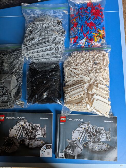 LEGO Technik 42100 Liebherr R9800 - vollständig, Lego 42100, Bastian, Technic, Vöhringen, Image 6