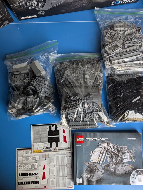 LEGO Technik 42100 Liebherr R9800 - vollständig, Lego 42100, Bastian, Technic, Vöhringen, Image 7