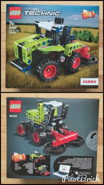 LEGO Technic 42102 Mini CLAAS XERION, Lego 42102, Jochen, Technic, Radolfzell, Abbildung 3