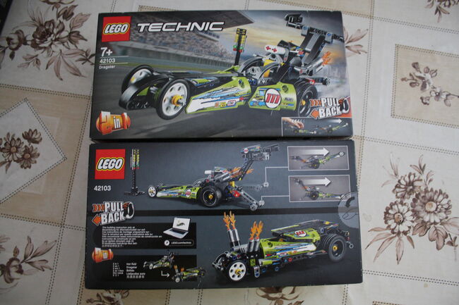 Lego Technic  42103 + 42104, Lego, Zander, Technic, Benglen, Abbildung 2