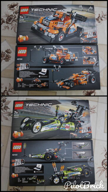 Lego Technic  42103 + 42104, Lego, Zander, Technic, Benglen, Image 3