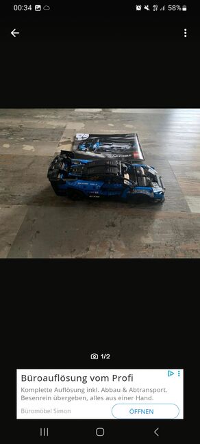 LEGO Technic 42123 McLaren Senna GTR, Lego 42123, Annett, Technic, Leisnig 