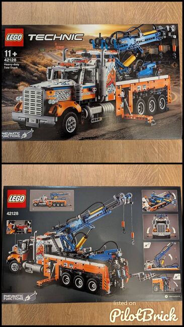 Lego technic 42128 Schwerlast Abschleppwagen, Lego 42128, blue, Technic, Zollikofen, Image 3
