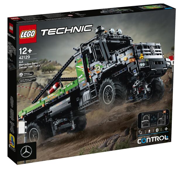 Lego Technic 42129 4x4 Mercedes-Benz Zetros Trial Truck, Lego 42129, Momin Bilal, Technic, Bhiwandi