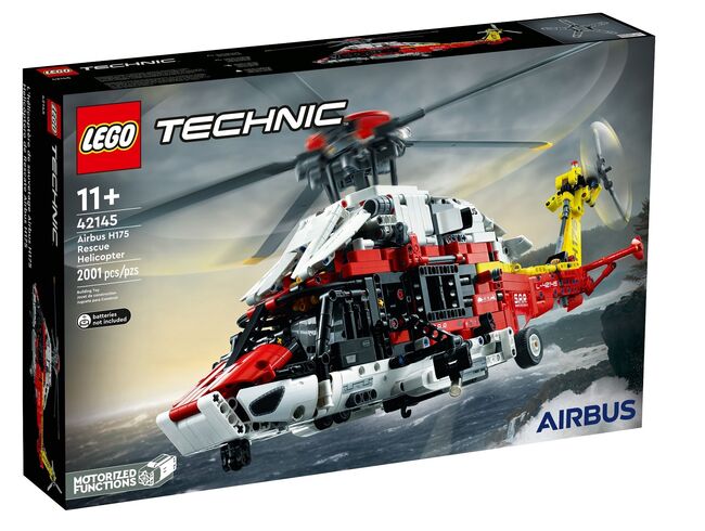 Lego Technic 42145 Airbus H175 Rescue Helicopter, Lego 42145, Momin Bilal, Technic, Bhiwandi