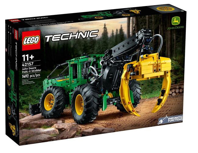 Lego Technic 42157 John Deere 948L-II Skidder, Lego 42157, Momin Bilal, Technic, Bhiwandi