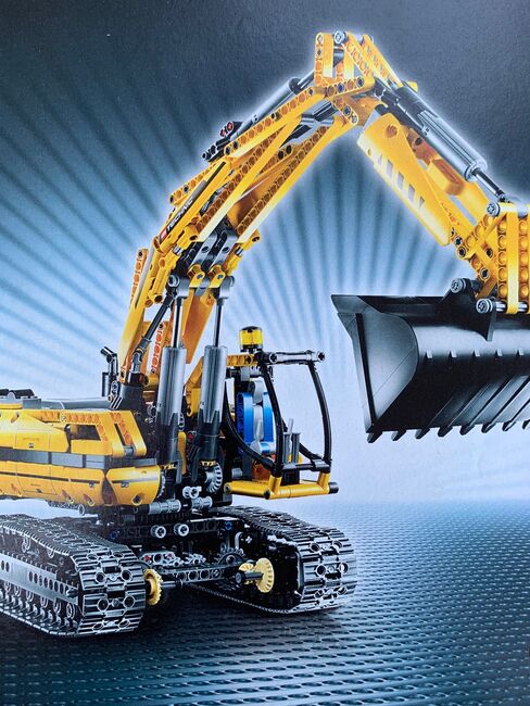 LEGO Technic - 8043 - Motorized Excavator, Lego 8043, Black Frog, Technic, Port Elizabeth, Image 2