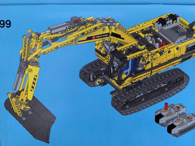 LEGO Technic - 8043 - Motorized Excavator, Lego 8043, Black Frog, Technic, Port Elizabeth, Image 15