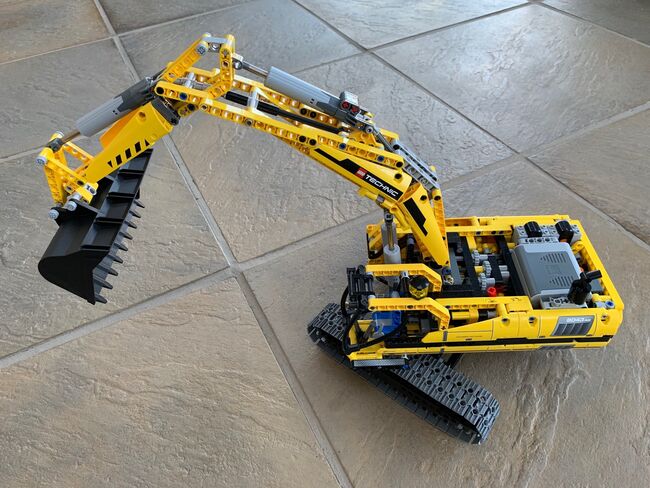 LEGO Technic - 8043 - Motorized Excavator, Lego 8043, Black Frog, Technic, Port Elizabeth, Image 14