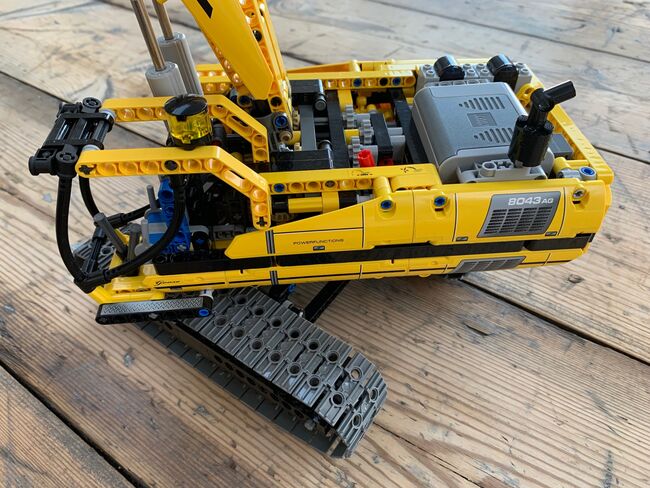 LEGO Technic - 8043 - Motorized Excavator, Lego 8043, Black Frog, Technic, Port Elizabeth, Image 12