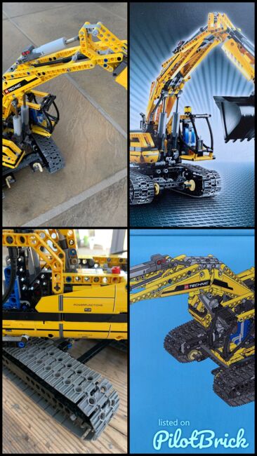 LEGO Technic - 8043 - Motorized Excavator, Lego 8043, Black Frog, Technic, Port Elizabeth, Image 19