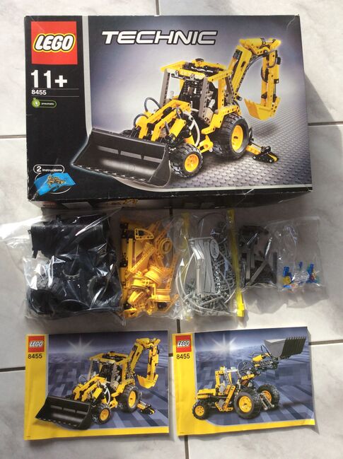 Lego Technic 8455, Baggerlader in der Originalverpackung, Lego 8455, Marty, Technic, Willerzell , Image 2