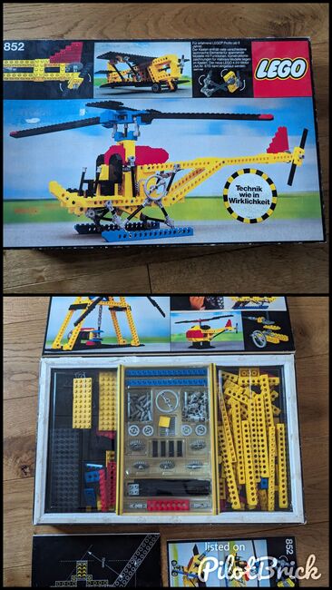 Lego Technic 852 Helicopter, Lego 852, Nille, Technic, Lübeck, Abbildung 3