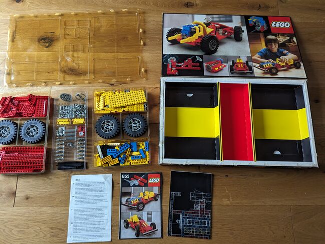 Lego Technic 853 Auto Chassis, Car Chassis, Lego 853, Nille, Technic, Lübeck, Image 2