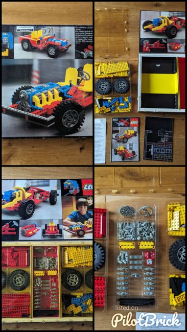 Lego Technic 853 Auto Chassis, Car Chassis, Lego 853, Nille, Technic, Lübeck, Image 5
