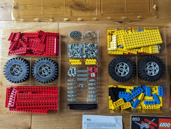 Lego Technic 853 Auto Chassis, Car Chassis, Lego 853, Nille, Technic, Lübeck, Image 4