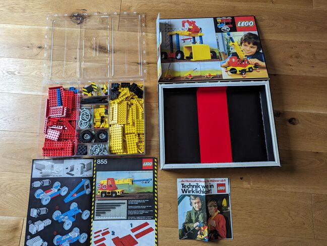 Lego Technic 855 Mobile Cran, Kranwagen, Lego 855, Nille, Technic, Lübeck, Abbildung 2