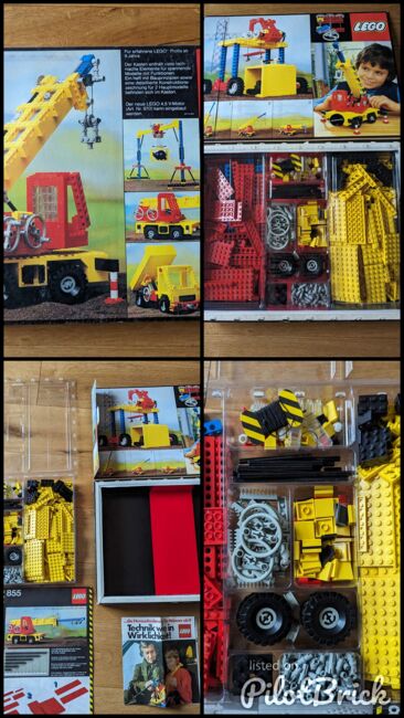 Lego Technic 855 Mobile Cran, Kranwagen, Lego 855, Nille, Technic, Lübeck, Abbildung 5