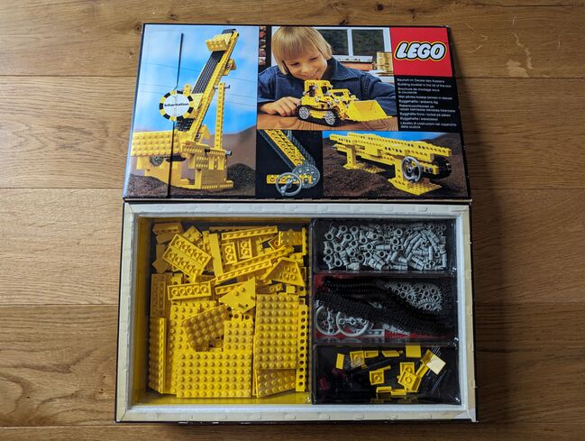 Lego Technic 856 Bulldozer von 1979, Lego 856, Nille, Technic, Lübeck, Abbildung 5