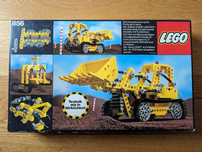 Lego Technic 856 Bulldozer von 1979, Lego 856, Nille, Technic, Lübeck