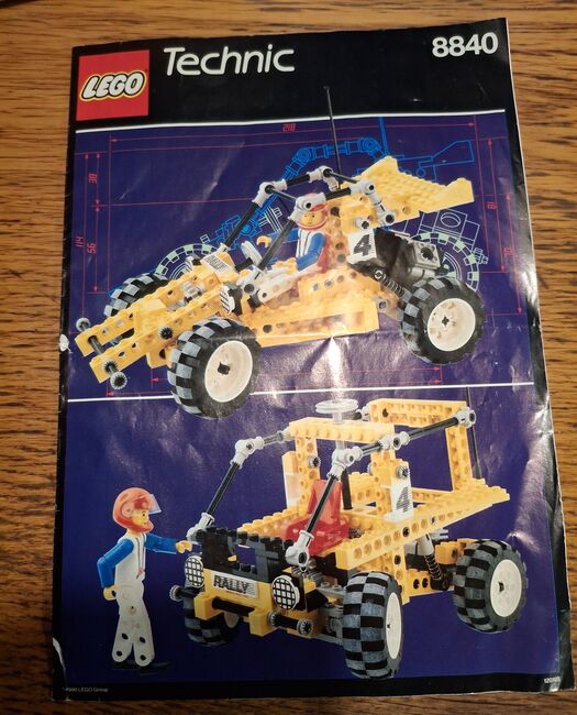 Lego Technic 8840, 1990, Vintage, Komplett mit OVP und Anleitung, Lego 8840, Manuela, Technic, Absam, Image 10