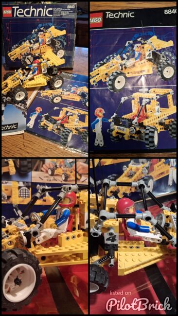 Lego Technic 8840, 1990, Vintage, Komplett mit OVP und Anleitung, Lego 8840, Manuela, Technic, Absam, Image 11
