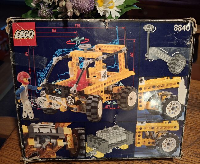 Lego Technic 8840, 1990, Vintage, Komplett mit OVP und Anleitung, Lego 8840, Manuela, Technic, Absam, Abbildung 8