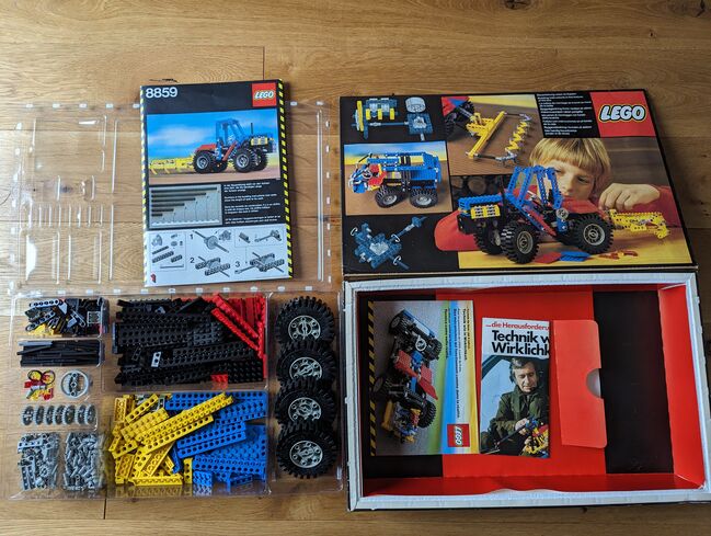 Lego Technic 8859 Tractor 1981, Lego 8859, Nille, Technic, Lübeck, Abbildung 2