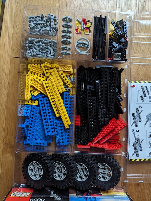 Lego Technic 8859 Tractor 1981, Lego 8859, Nille, Technic, Lübeck, Abbildung 3