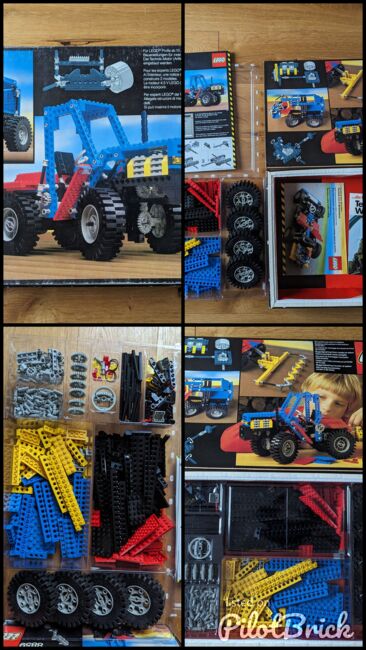 Lego Technic 8859 Tractor 1981, Lego 8859, Nille, Technic, Lübeck, Abbildung 5