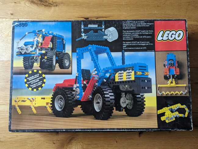 Lego Technic 8859 Tractor 1981, Lego 8859, Nille, Technic, Lübeck