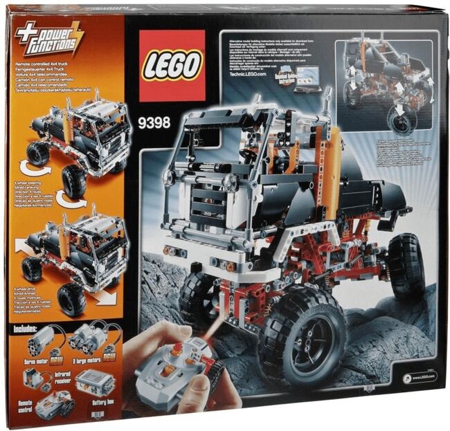 LEGO TECHNIC 9398 4X4 Offroader, Lego 9398, Fabian Baitis, Technic, Remscheid, Abbildung 3