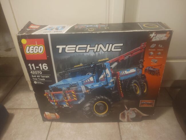 Lego Technic All Terrain 6 x 6 Tow Truck Remote Controll, Lego 42070, Leanne, Technic, Muldersdrift