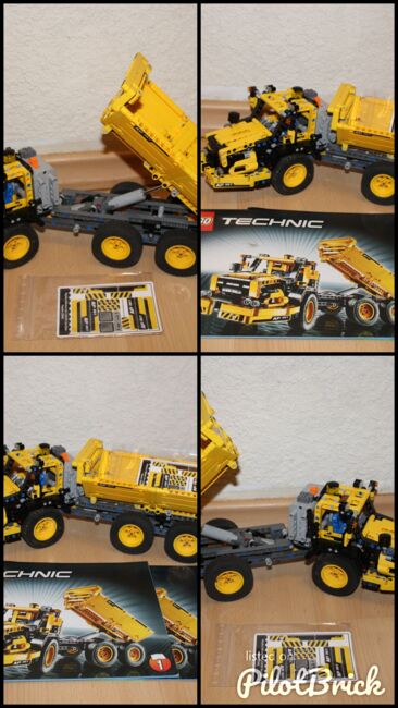 Lego Technic Knickgelenk-Laster 8264 Bauanleitung, Aufkleber, Vitirnenmodell, Lego 8264, Marko , Technic, Dessau-Rosslau, Image 5