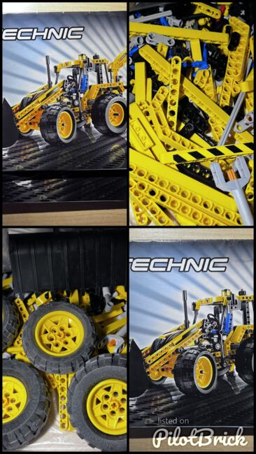 Lego Technic - Backhoe Loader, Lego 8069, Benjamin, Technic, Kreuzlingen, Abbildung 6