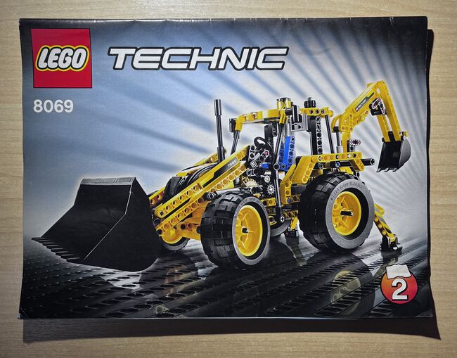 Lego Technic - Backhoe Loader, Lego 8069, Benjamin, Technic, Kreuzlingen, Abbildung 4