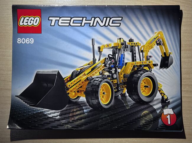 Lego Technic - Backhoe Loader, Lego 8069, Benjamin, Technic, Kreuzlingen, Abbildung 5