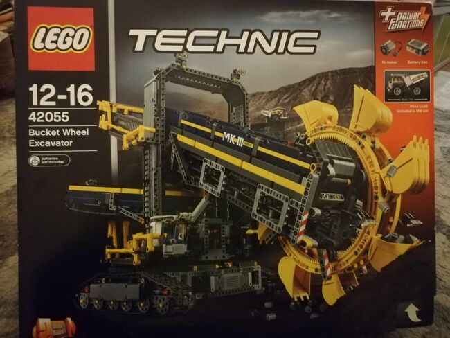 Lego technic bucket wheel excavator BNIB, Lego 42055, Laval Julian, Technic, Tadworth