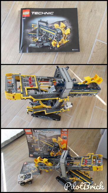 LEGO TECHNIC: Bucket Wheel Excavator  Used, complete with box, Lego 42055, Richard , Technic, Newark, Abbildung 4