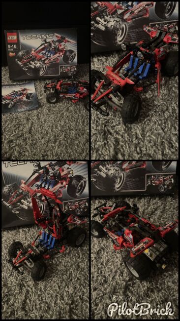 Lego Technic Buggy, Lego 8048, Maxi Lux, Technic, Weilmünster, Abbildung 5