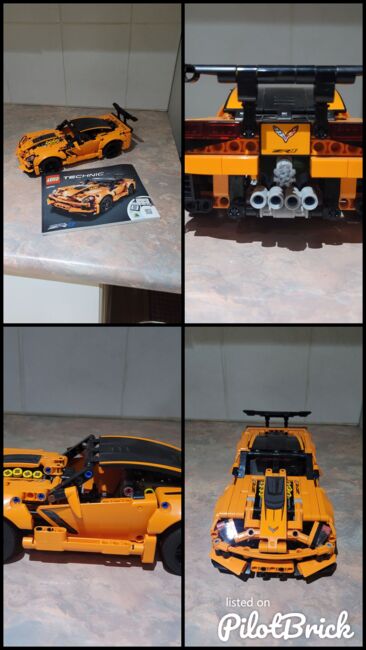 Lego technic chevrolet corvette zr1, Lego 42093, Nicholas, Technic, Pretoria, Abbildung 5